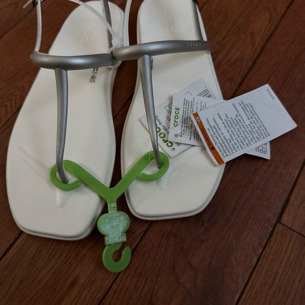 Crocs Women's White Sandals